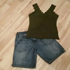 DKNY denim shorts